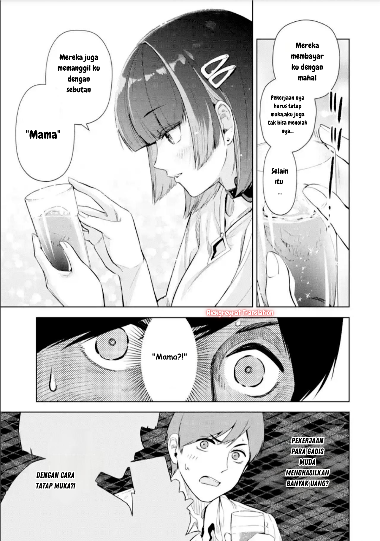 Tachinomi Izakaya de Kuudere Downer-kei Joshidaisei ga Tonari ni Kuru Hanashi Chapter 3 - halaman 8