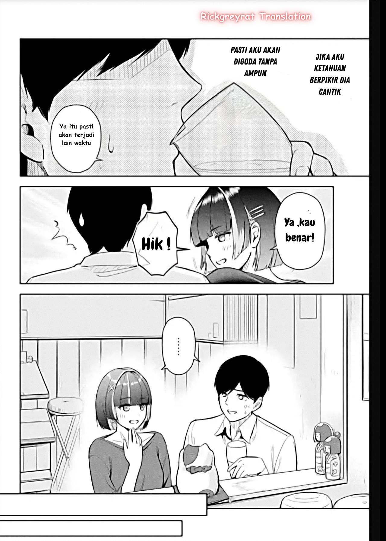 Tachinomi Izakaya de Kuudere Downer-kei Joshidaisei ga Tonari ni Kuru Hanashi Chapter 4 - halaman 11