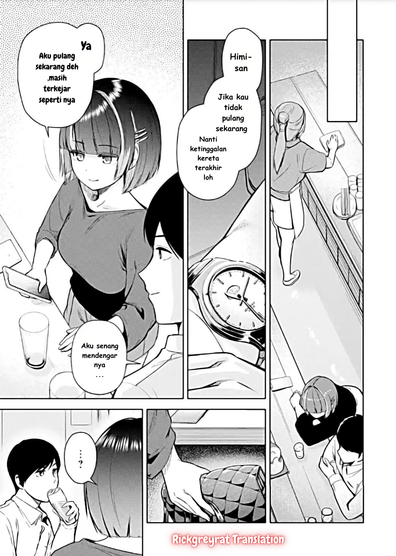Tachinomi Izakaya de Kuudere Downer-kei Joshidaisei ga Tonari ni Kuru Hanashi Chapter 4 - halaman 12