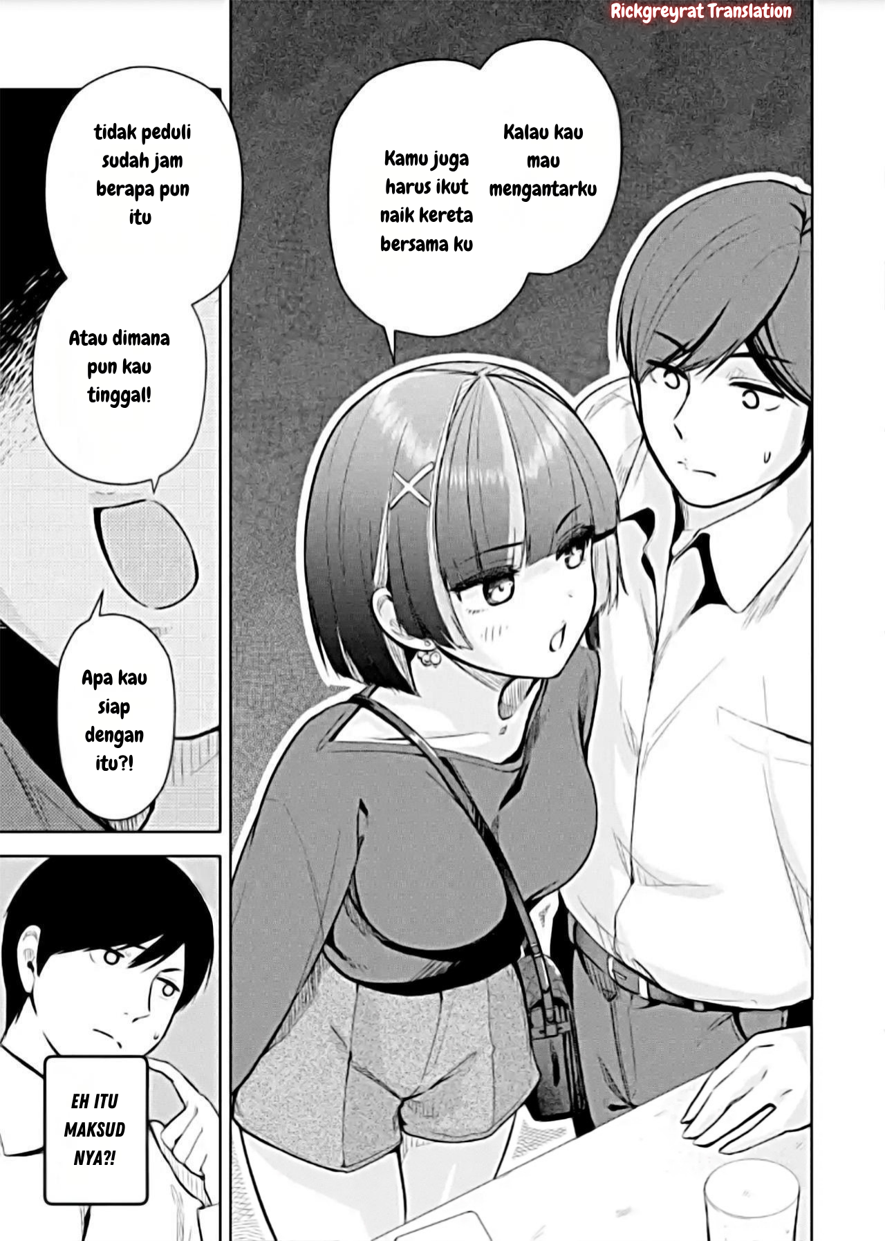 Tachinomi Izakaya de Kuudere Downer-kei Joshidaisei ga Tonari ni Kuru Hanashi Chapter 4 - halaman 16