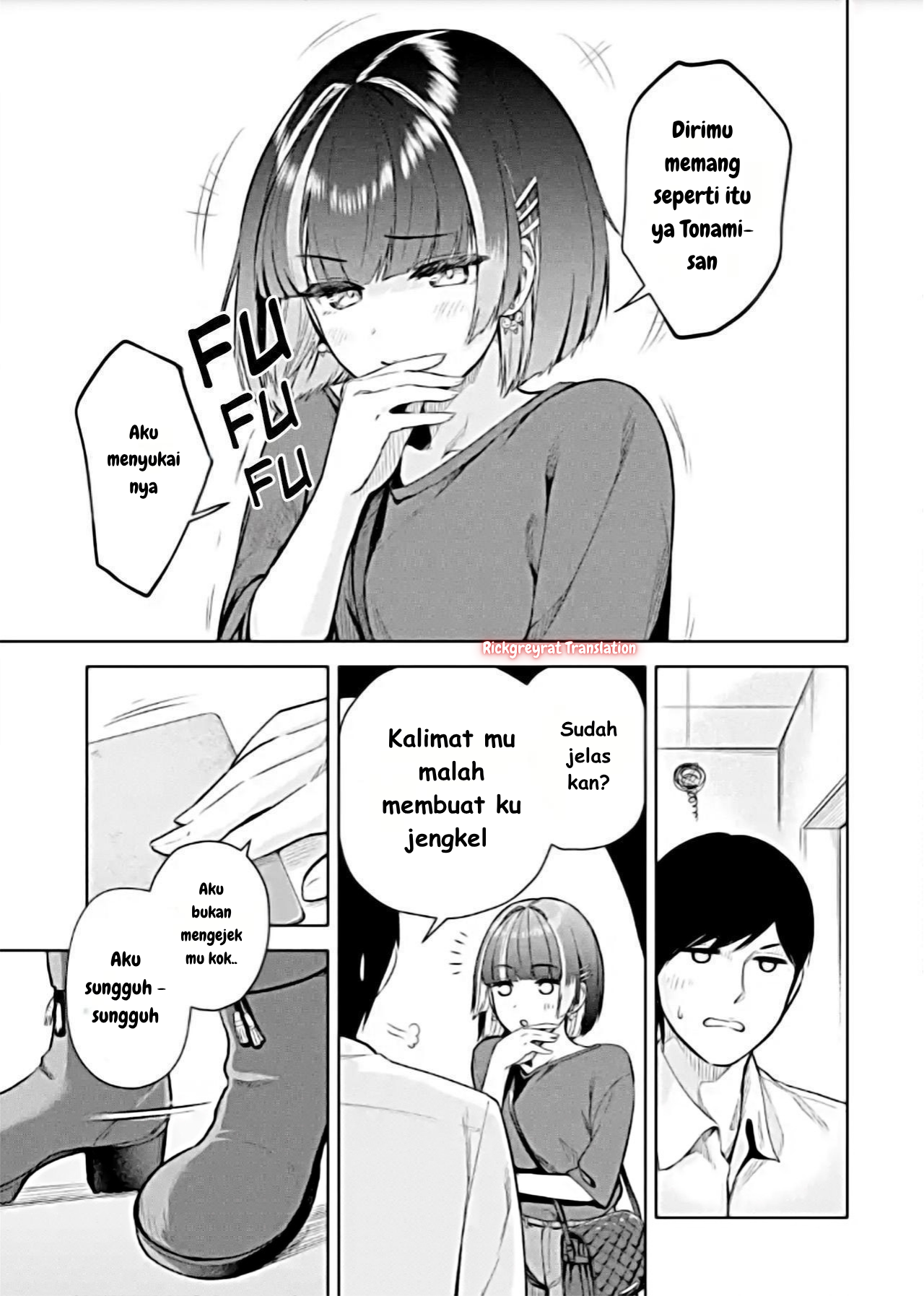 Tachinomi Izakaya de Kuudere Downer-kei Joshidaisei ga Tonari ni Kuru Hanashi Chapter 4 - halaman 18