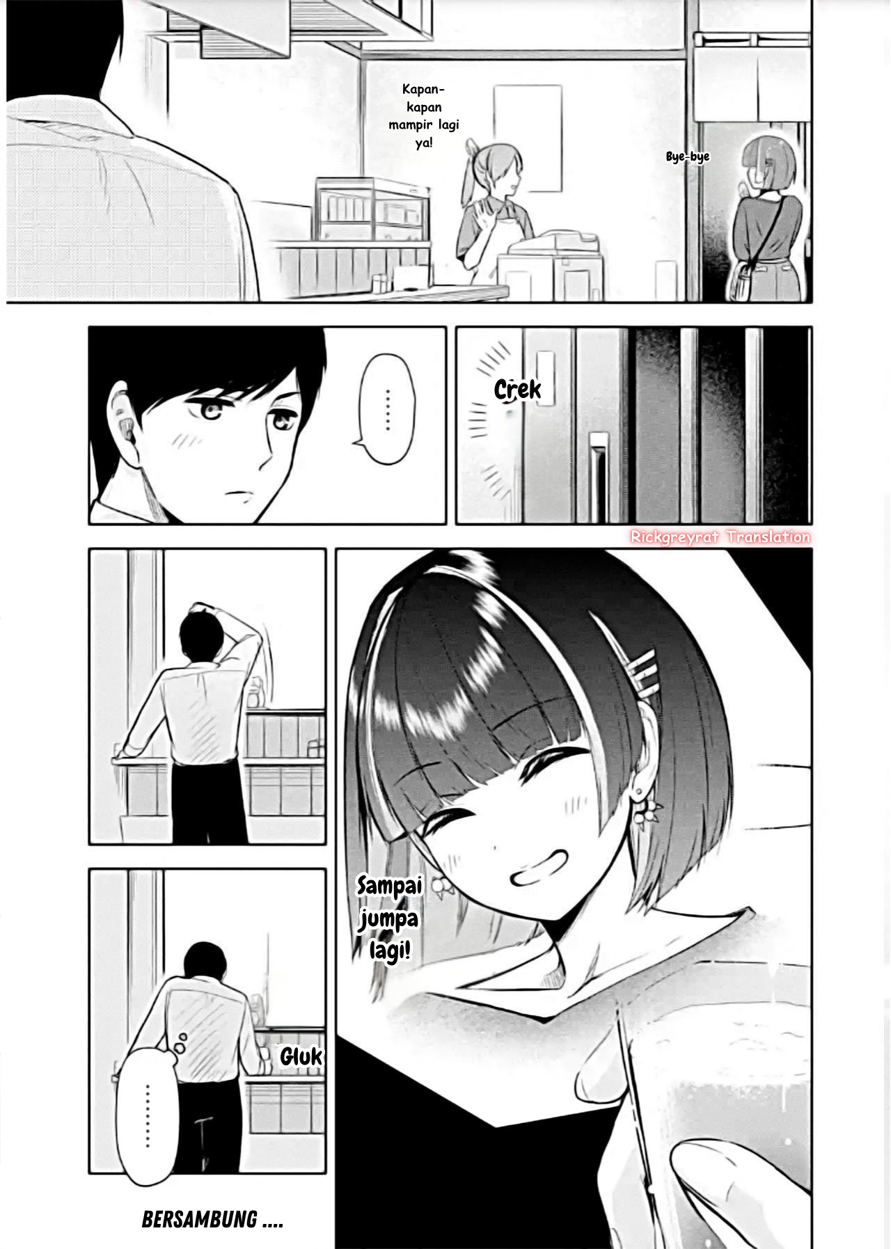 Tachinomi Izakaya de Kuudere Downer-kei Joshidaisei ga Tonari ni Kuru Hanashi Chapter 4 - halaman 20
