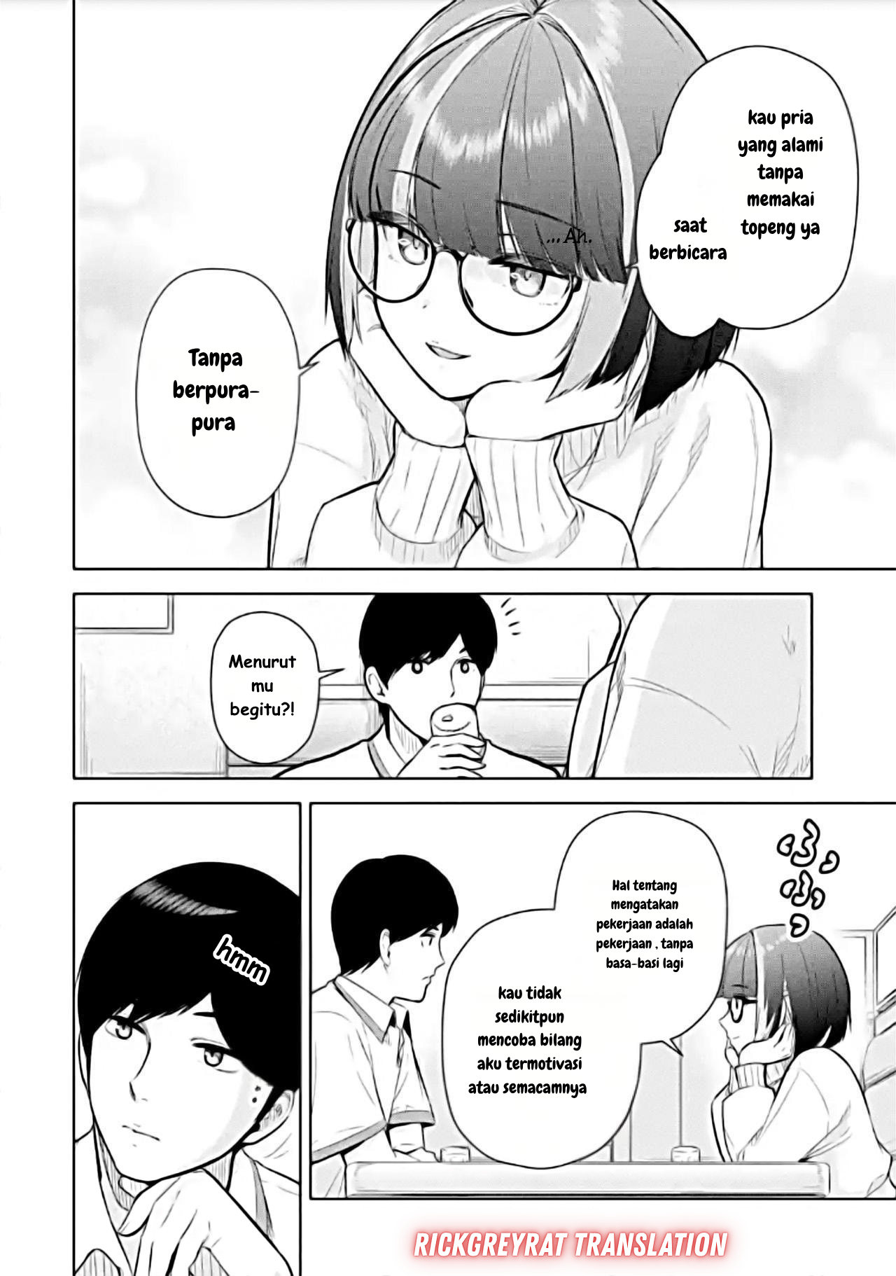 Tachinomi Izakaya de Kuudere Downer-kei Joshidaisei ga Tonari ni Kuru Hanashi Chapter 6 - halaman 13