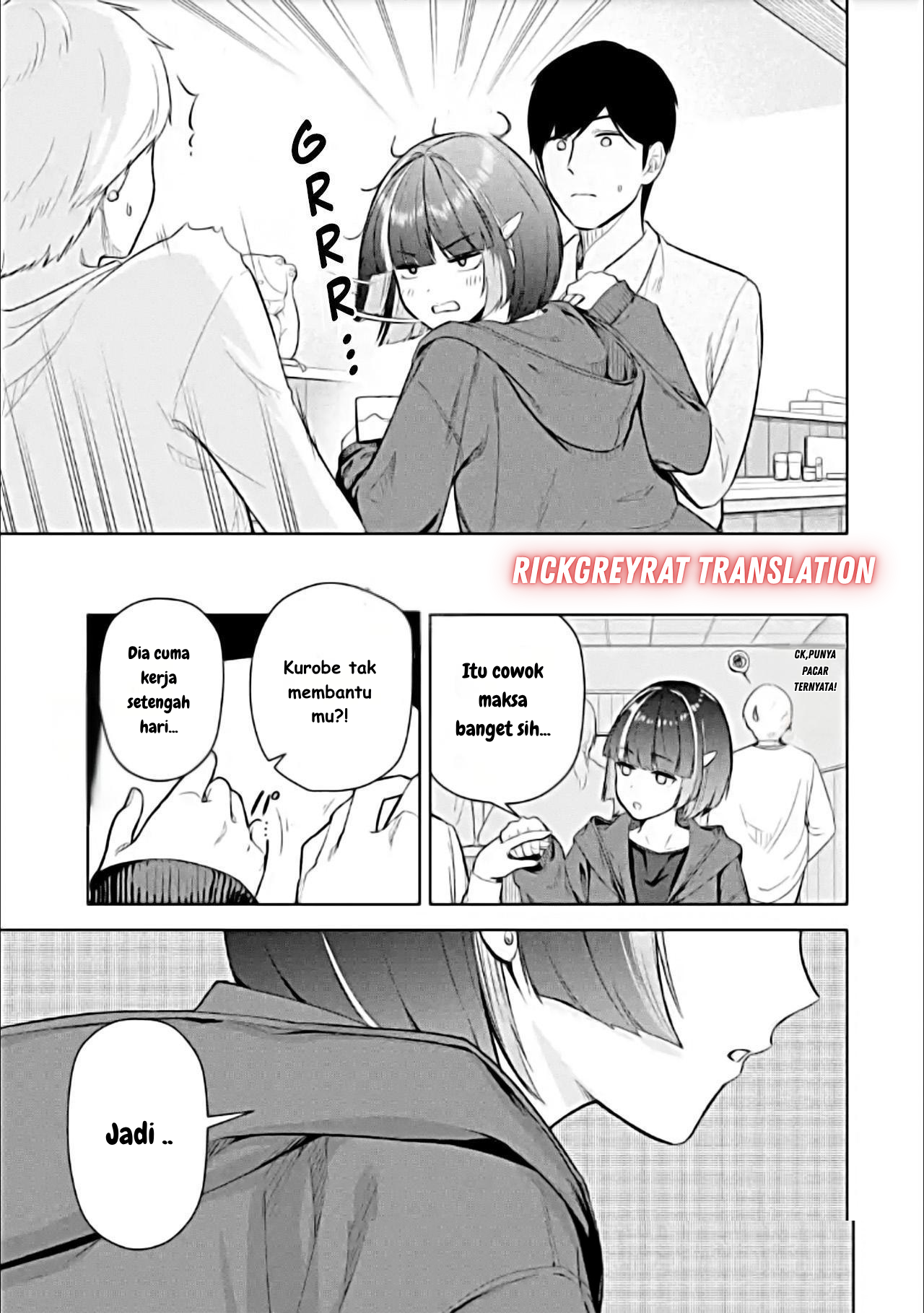 Tachinomi Izakaya de Kuudere Downer-kei Joshidaisei ga Tonari ni Kuru Hanashi Chapter 7 - halaman 4