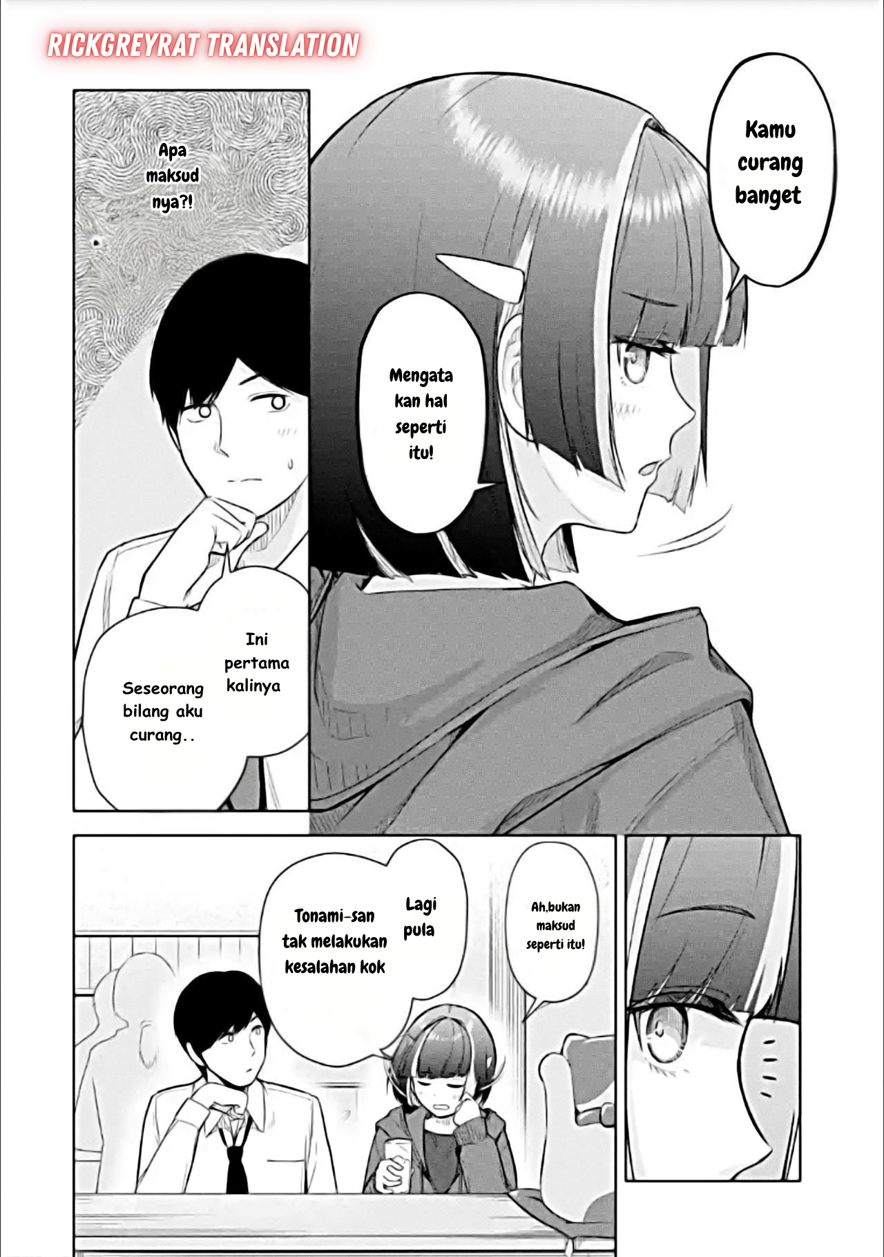 Tachinomi Izakaya de Kuudere Downer-kei Joshidaisei ga Tonari ni Kuru Hanashi Chapter 7 - halaman 9