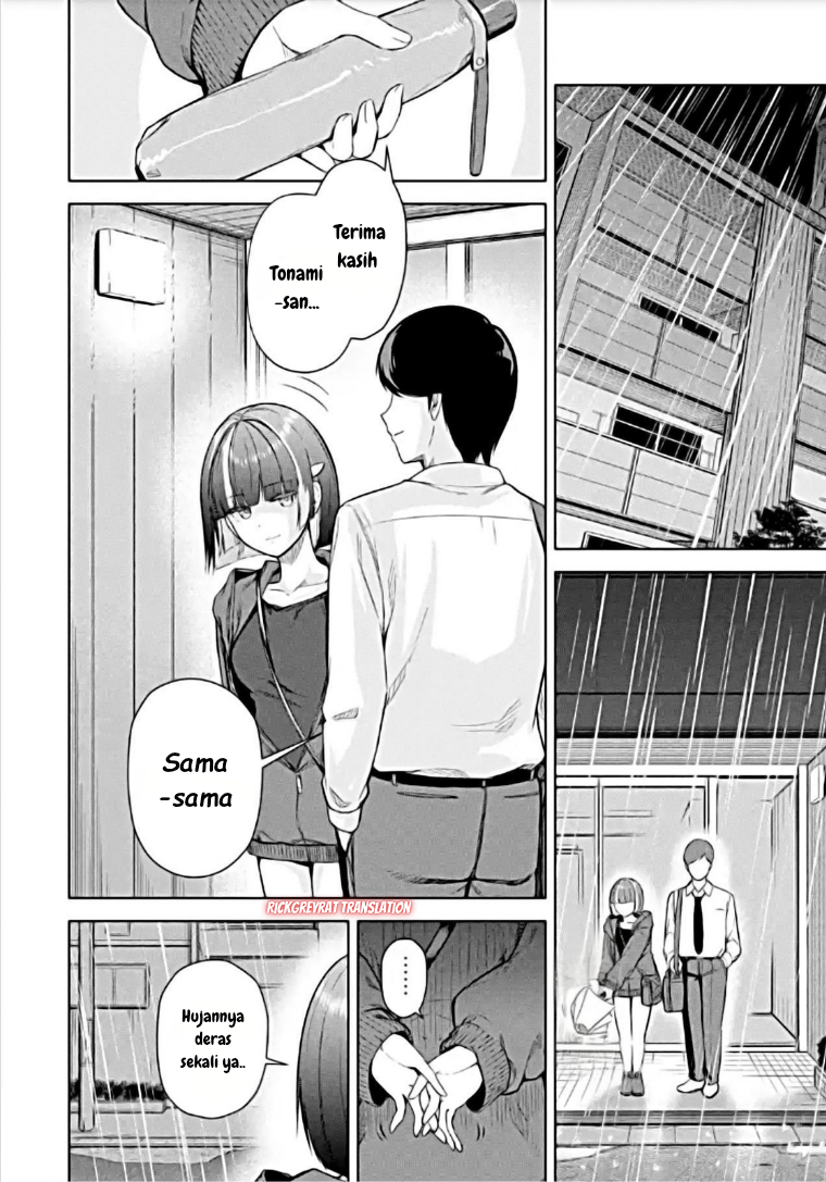 Tachinomi Izakaya de Kuudere Downer-kei Joshidaisei ga Tonari ni Kuru Hanashi Chapter 8.2 - halaman 11