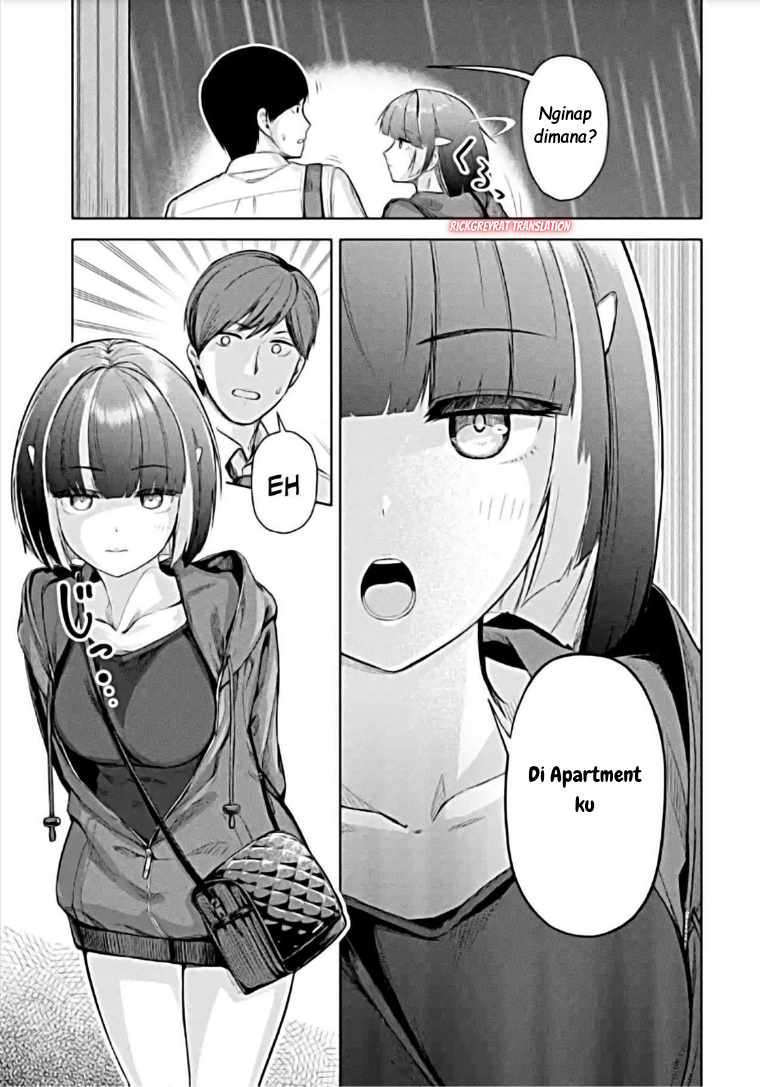 Tachinomi Izakaya de Kuudere Downer-kei Joshidaisei ga Tonari ni Kuru Hanashi Chapter 8.2 - halaman 14