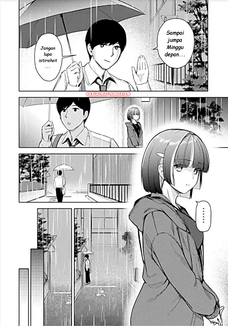 Tachinomi Izakaya de Kuudere Downer-kei Joshidaisei ga Tonari ni Kuru Hanashi Chapter 8.2 - halaman 19