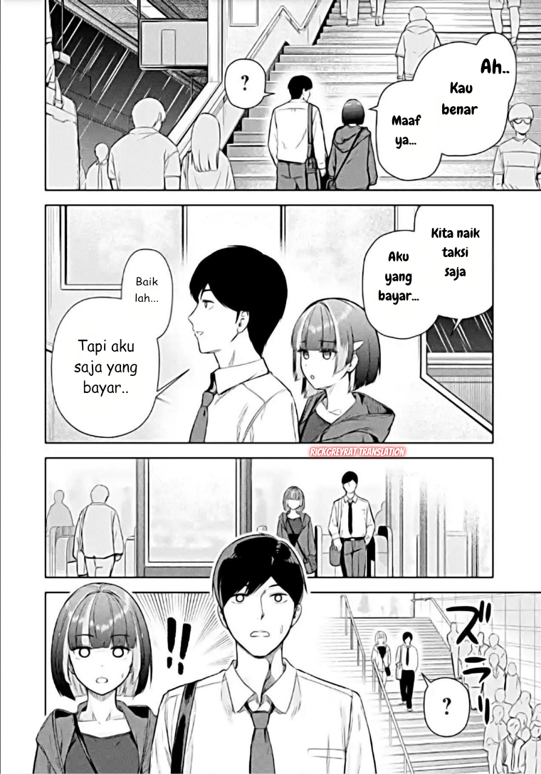 Tachinomi Izakaya de Kuudere Downer-kei Joshidaisei ga Tonari ni Kuru Hanashi Chapter 8.2 - halaman 5