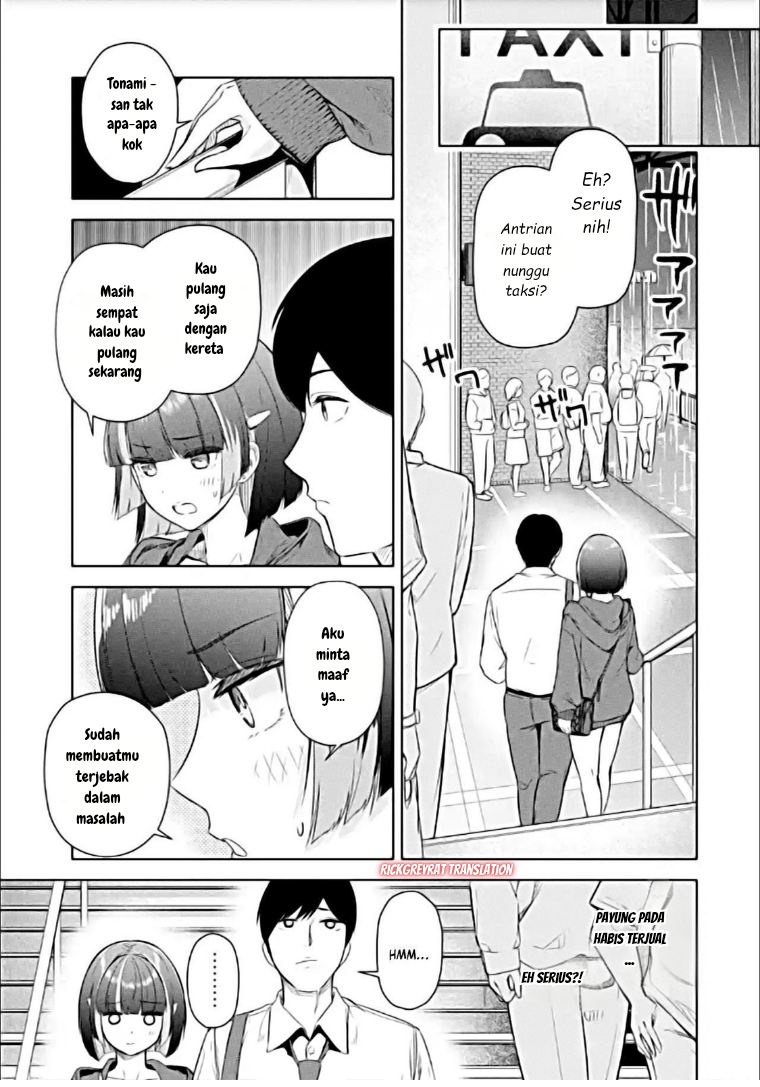 Tachinomi Izakaya de Kuudere Downer-kei Joshidaisei ga Tonari ni Kuru Hanashi Chapter 8.2 - halaman 6