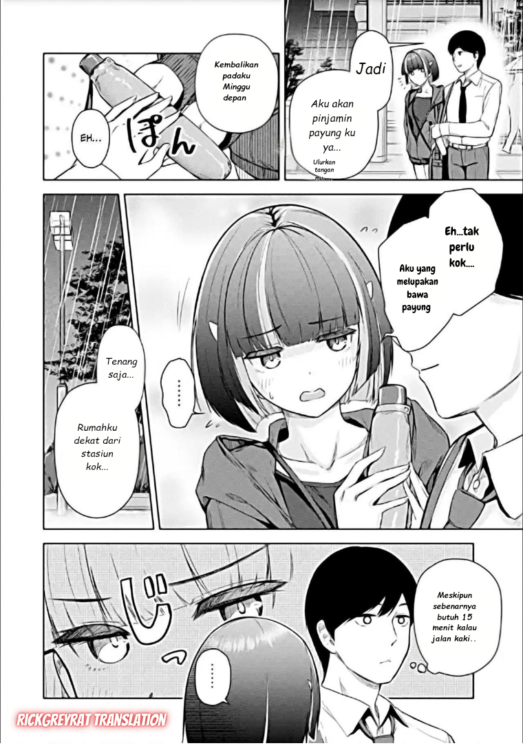 Tachinomi Izakaya de Kuudere Downer-kei Joshidaisei ga Tonari ni Kuru Hanashi Chapter 8.2 - halaman 7
