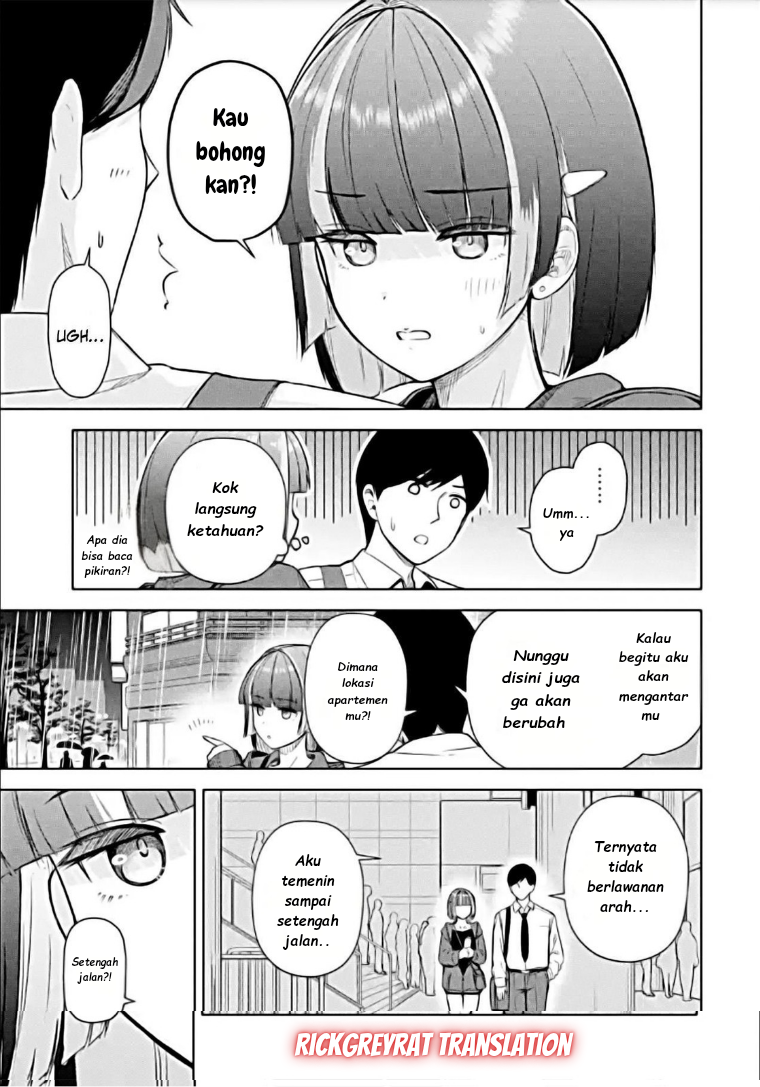 Tachinomi Izakaya de Kuudere Downer-kei Joshidaisei ga Tonari ni Kuru Hanashi Chapter 8.2 - halaman 8
