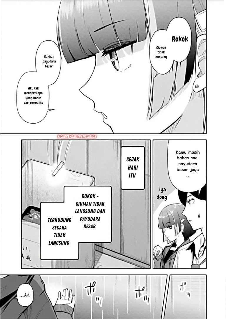 Tachinomi Izakaya de Kuudere Downer-kei Joshidaisei ga Tonari ni Kuru Hanashi Chapter 8 - halaman 10