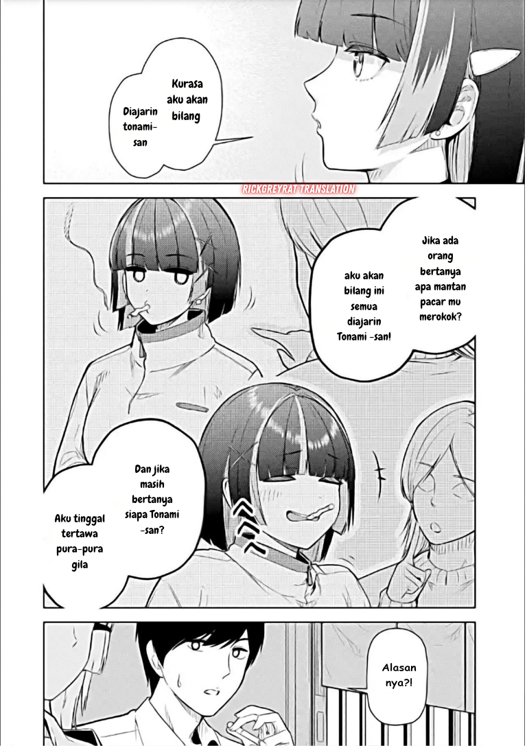 Tachinomi Izakaya de Kuudere Downer-kei Joshidaisei ga Tonari ni Kuru Hanashi Chapter 8 - halaman 7