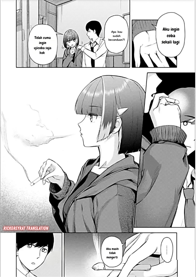 Tachinomi Izakaya de Kuudere Downer-kei Joshidaisei ga Tonari ni Kuru Hanashi Chapter 8 - halaman 9