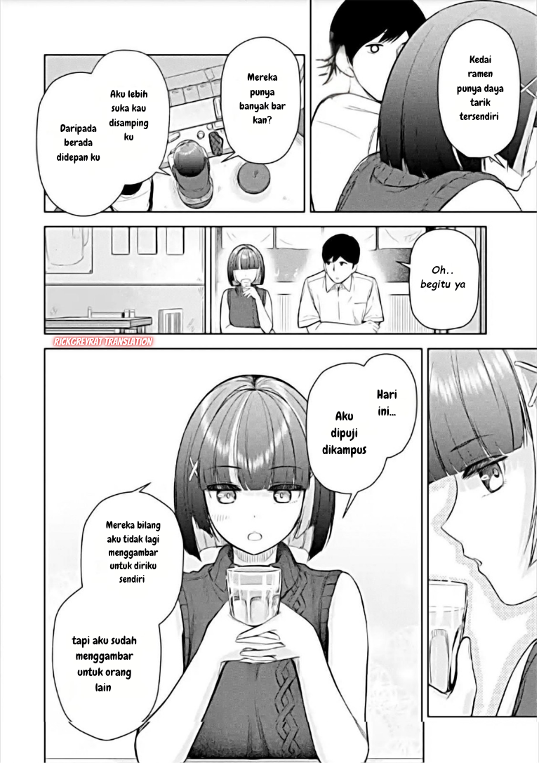 Tachinomi Izakaya de Kuudere Downer-kei Joshidaisei ga Tonari ni Kuru Hanashi Chapter 9 - halaman 14
