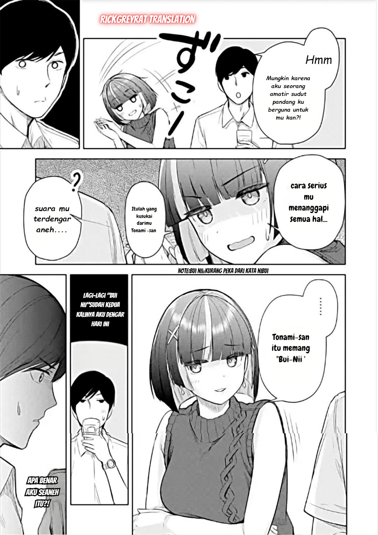 Tachinomi Izakaya de Kuudere Downer-kei Joshidaisei ga Tonari ni Kuru Hanashi Chapter 9 - halaman 17