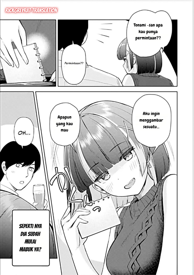 Tachinomi Izakaya de Kuudere Downer-kei Joshidaisei ga Tonari ni Kuru Hanashi Chapter 9 - halaman 4