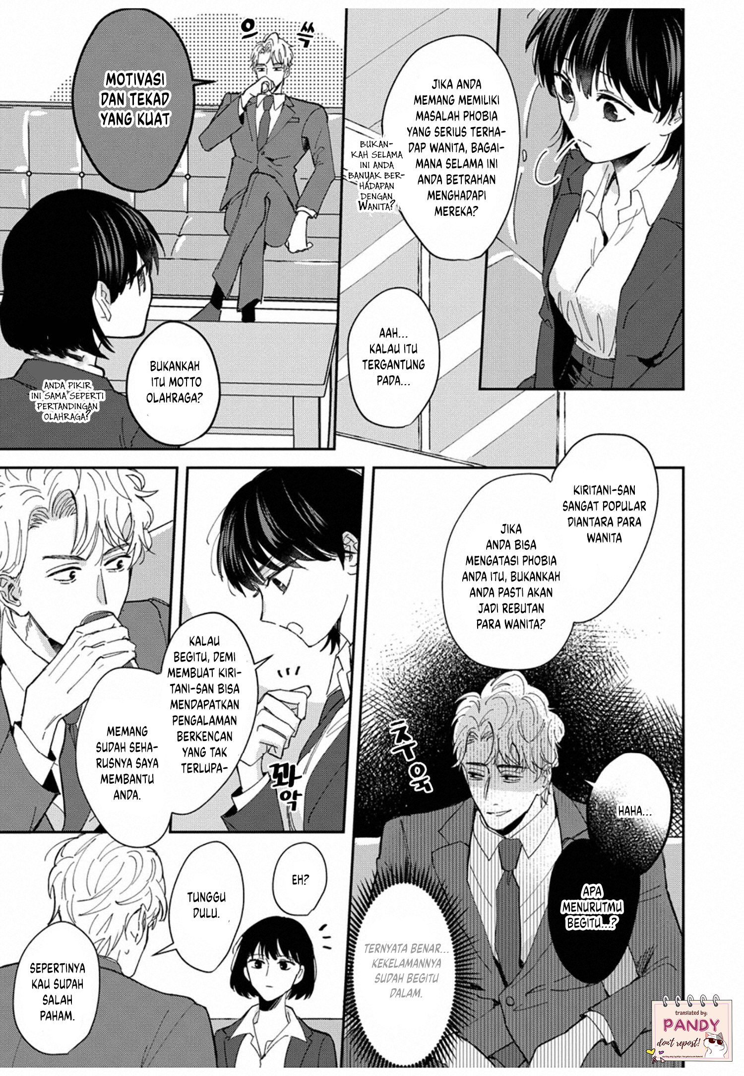 Tada no Renai nanka de Kikkonai: Kojirase Joushi to Fetish na Buka Chapter 3 - halaman 9
