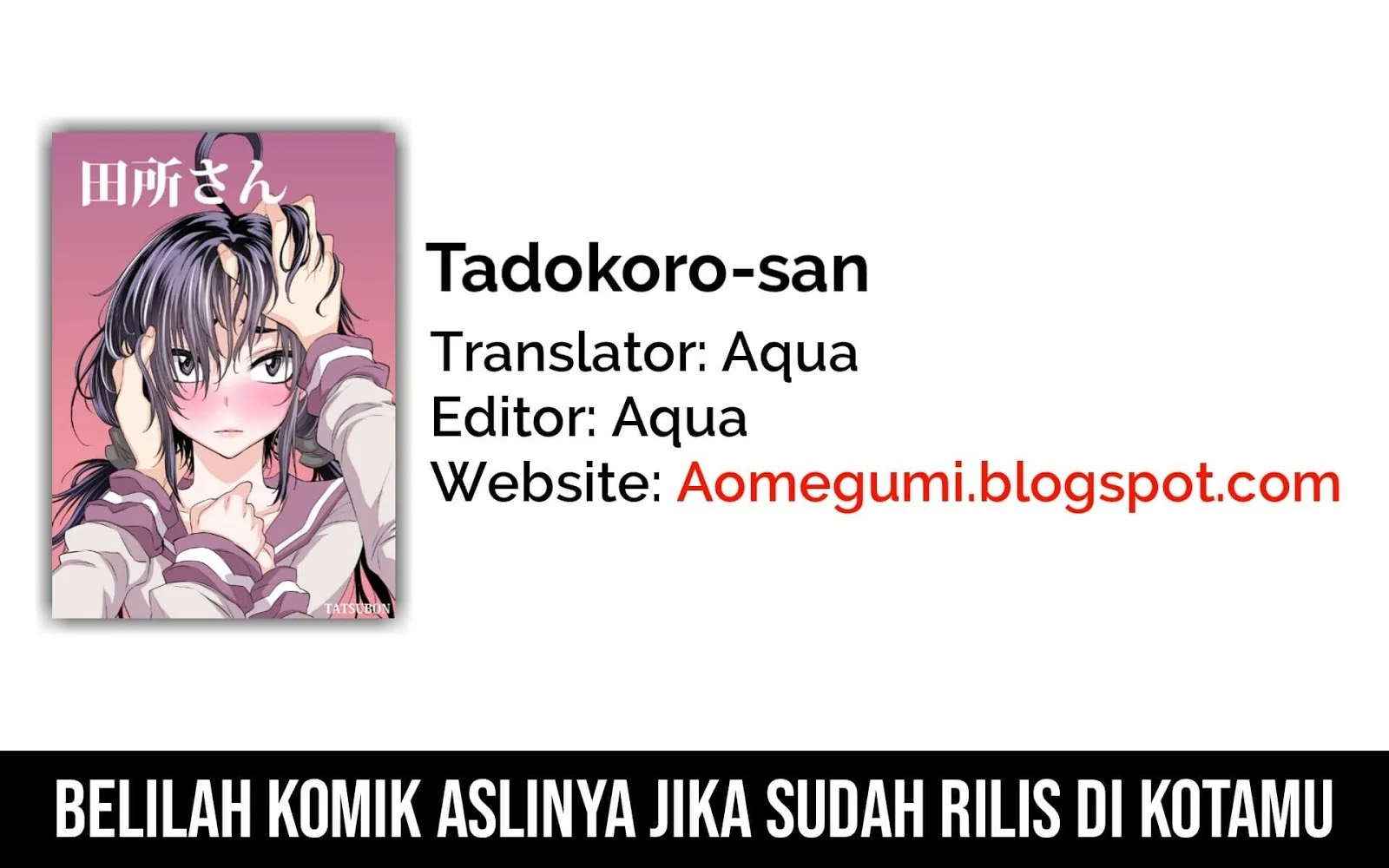 Tadokoro-san Chapter 4 - halaman 2