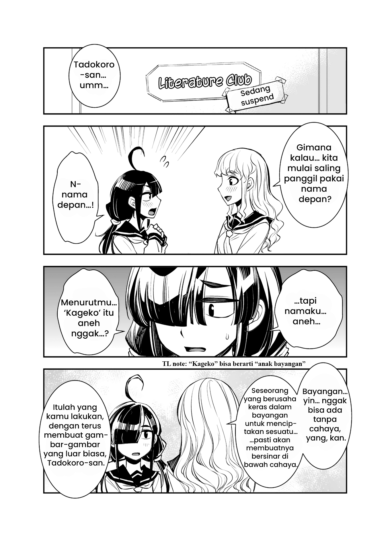 Tadokoro-san (Web Comic) Chapter 22 - halaman 3