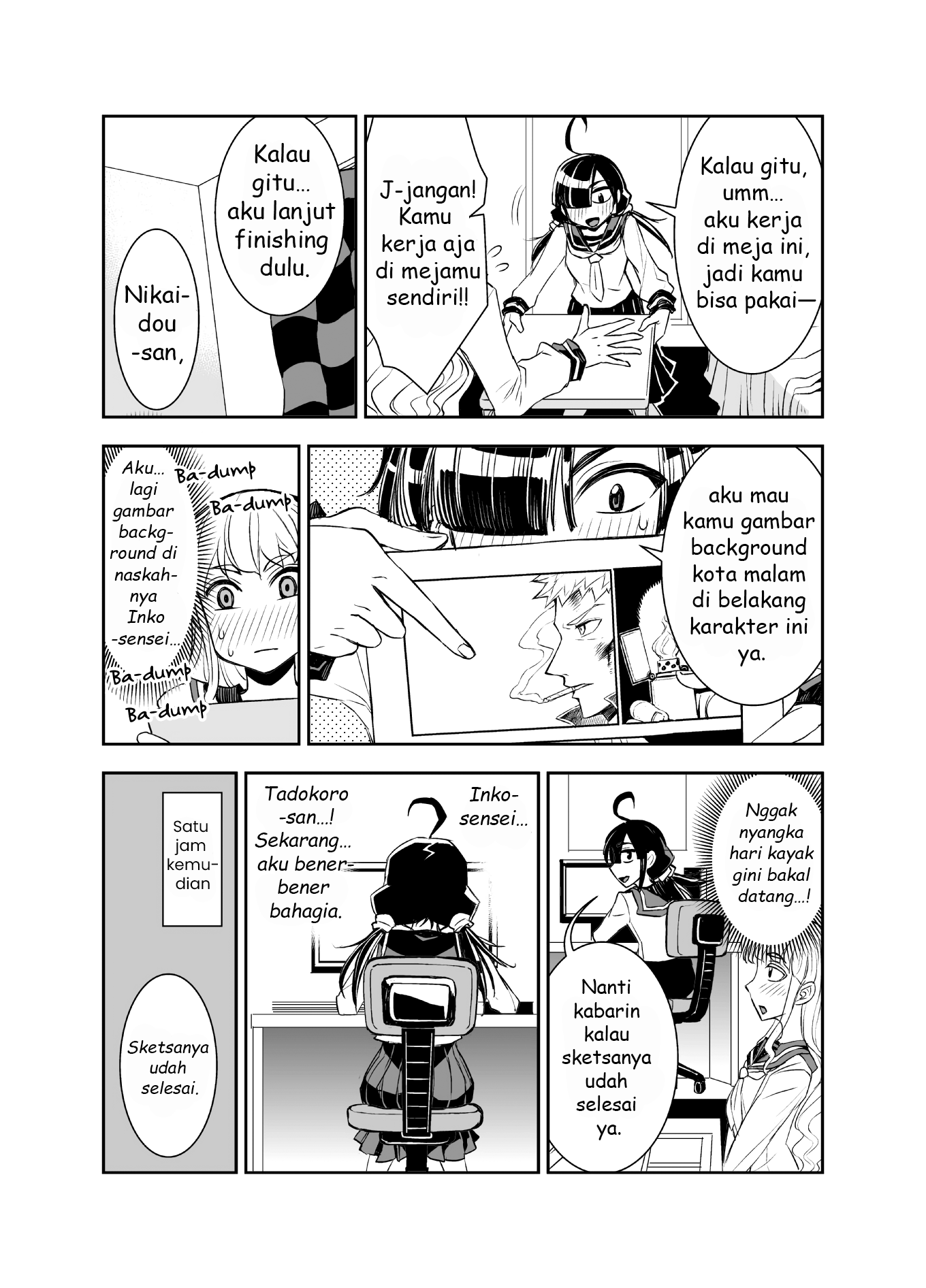 Tadokoro-san (Web Comic) Chapter 28 - halaman 3