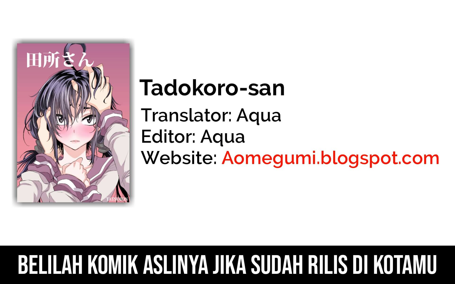 Tadokoro-san (Web Comic) Chapter 4 - halaman 2