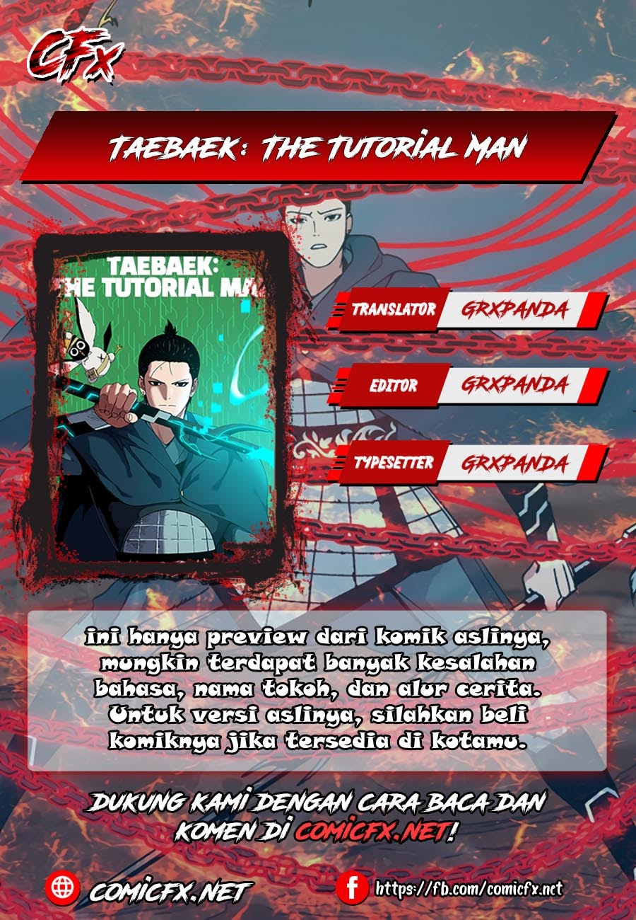 Taebaek: The Tutorial Man Chapter 0 - halaman 1