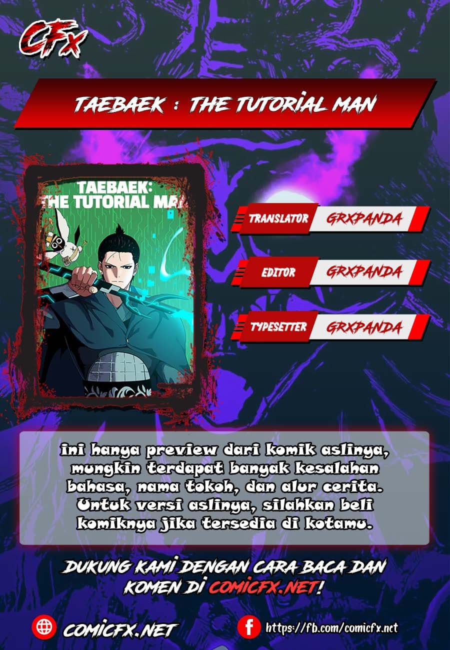 Taebaek: The Tutorial Man Chapter 1 - halaman 1