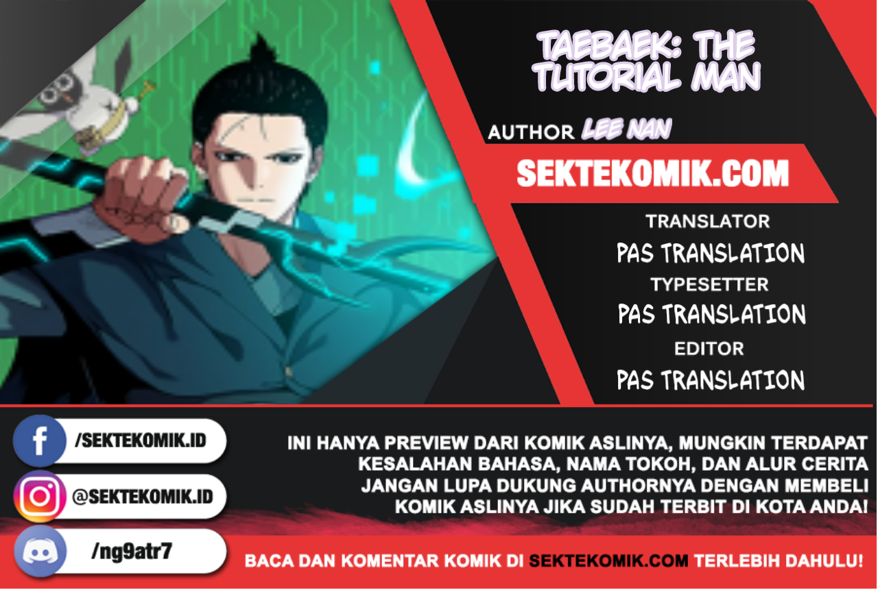 Taebaek: The Tutorial Man Chapter 12 - halaman 1