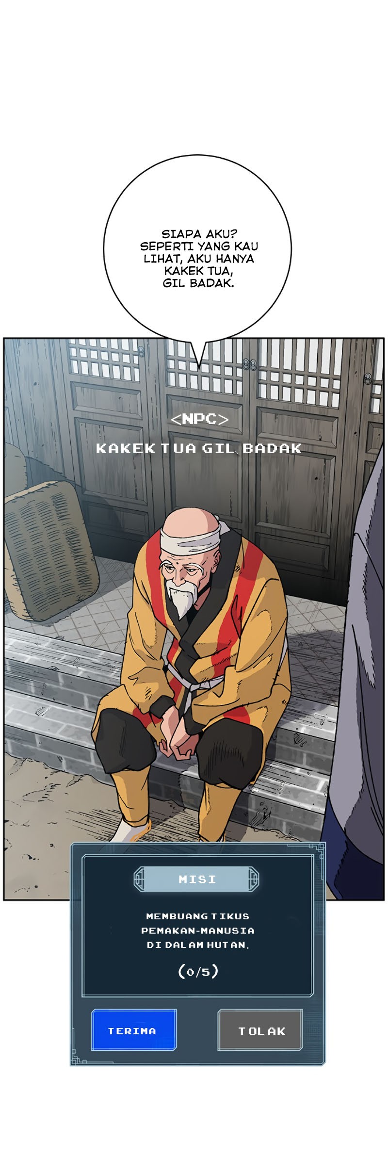 Taebaek: The Tutorial Man Chapter 3 - halaman 33