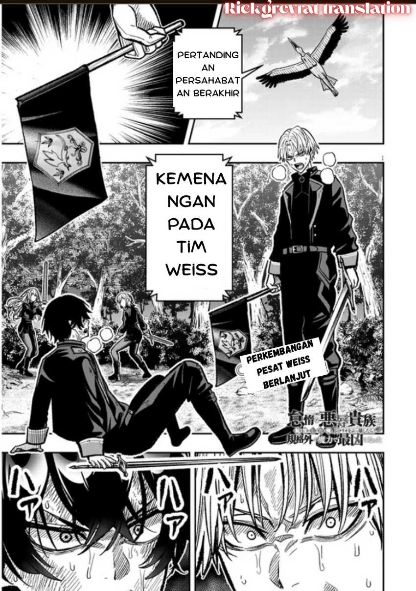Taida na Akujo Kizoku ni Tensei Shita Ore, Shinario o Bukko wa Shitara Kikaku-gai no Maryoku de Saikyou ni Natta Chapter 9 - halaman 1