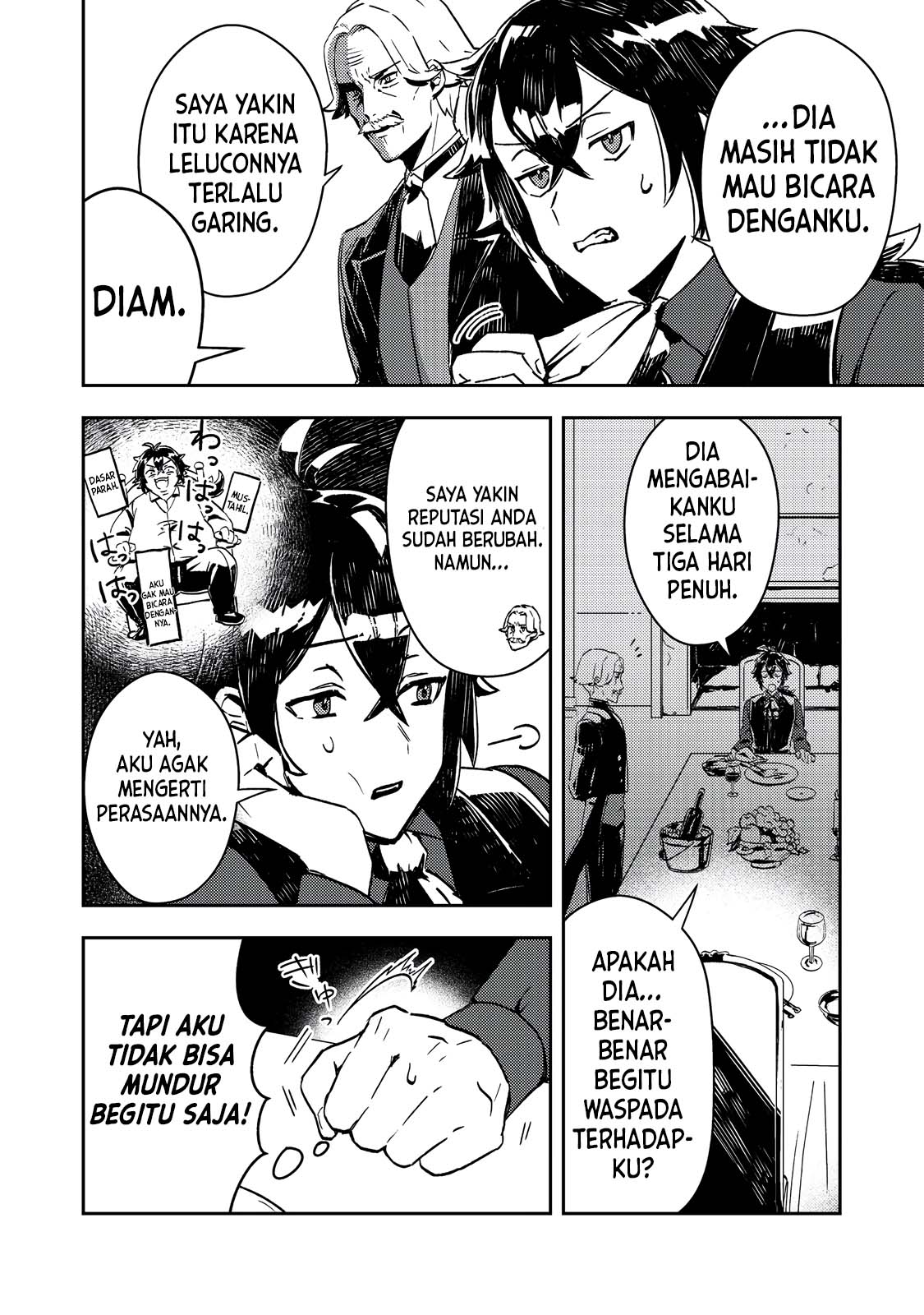 Taida na Akuyaku Kizoku no Ore ni, Konyaku Haki sareta Akuyaku Reijou ga Totsuidara Saikyou no Fuufu ni Narimashita @comic Chapter 2 - halaman 14
