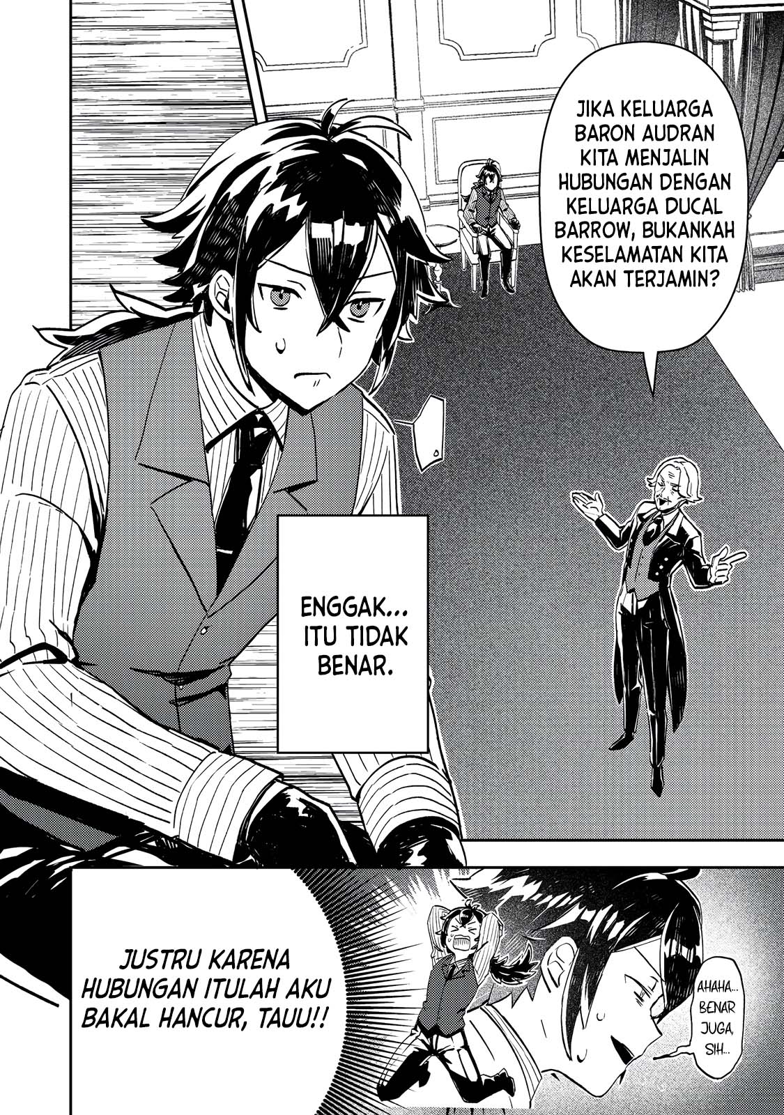 Taida na Akuyaku Kizoku no Ore ni, Konyaku Haki sareta Akuyaku Reijou ga Totsuidara Saikyou no Fuufu ni Narimashita @comic Chapter 2 - halaman 2
