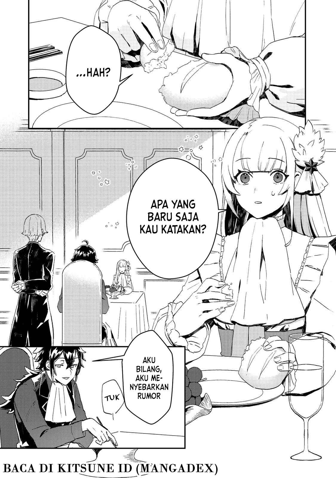 Taida na Akuyaku Kizoku no Ore ni, Konyaku Haki sareta Akuyaku Reijou ga Totsuidara Saikyou no Fuufu ni Narimashita @comic Chapter 5 - halaman 1