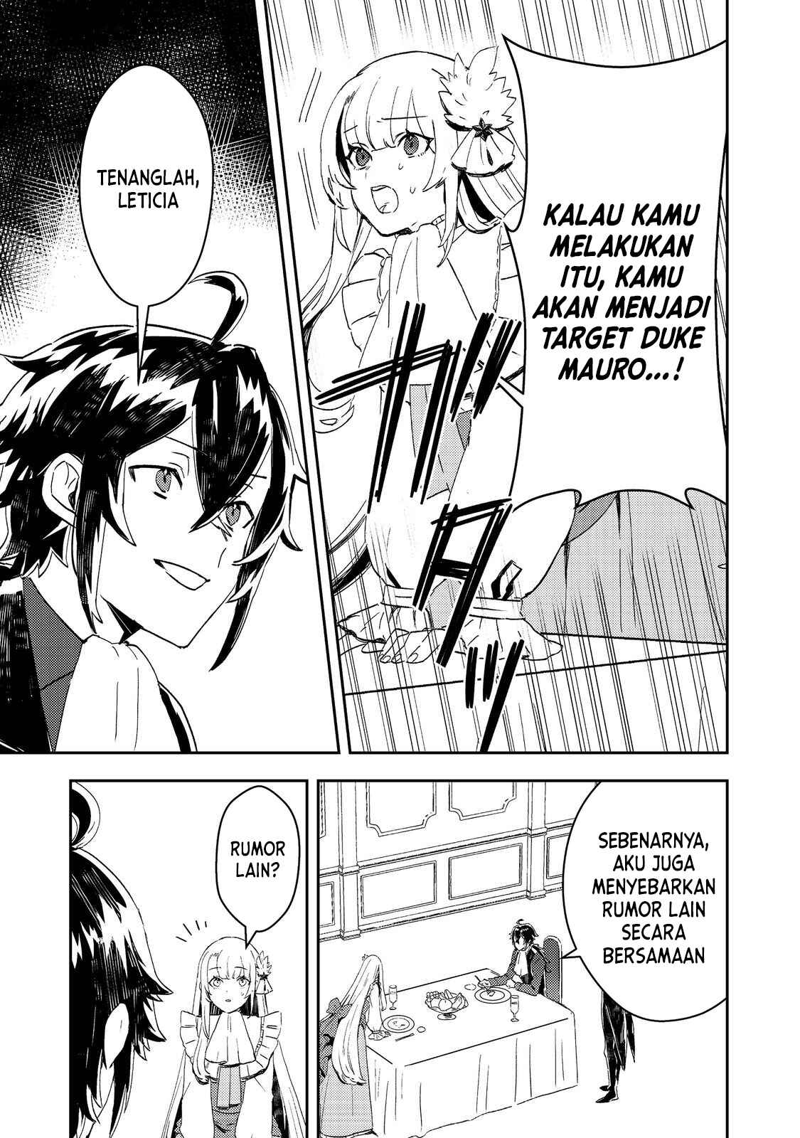 Taida na Akuyaku Kizoku no Ore ni, Konyaku Haki sareta Akuyaku Reijou ga Totsuidara Saikyou no Fuufu ni Narimashita @comic Chapter 5 - halaman 3