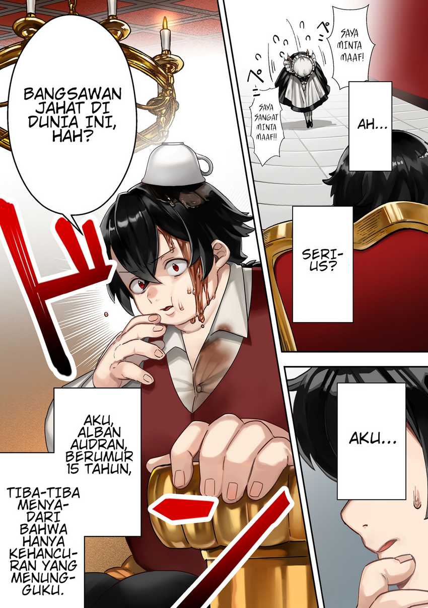 Taidana Akuyaku Kizoku no Ore ni, Konyaku Hakisareta Akuyaku Reijo ga Totsuidara Saikyo no Fufu ni Narimashita Chapter 1 - halaman 1