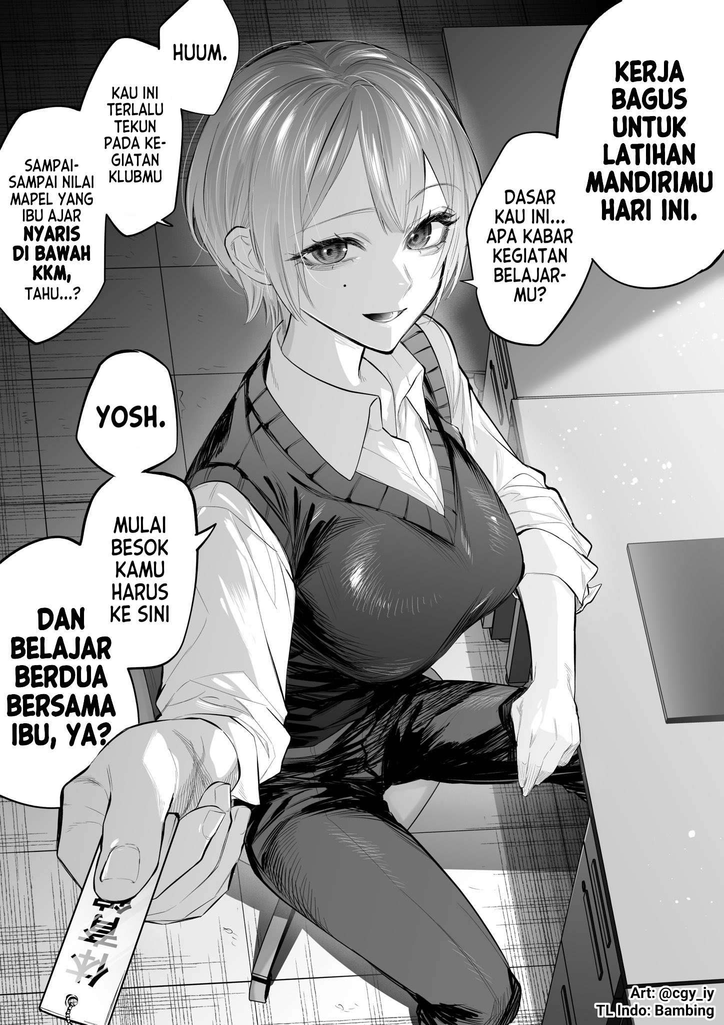Taiikukan Ura de Sogusuru Momogi-sensei Chapter 2 - halaman 1