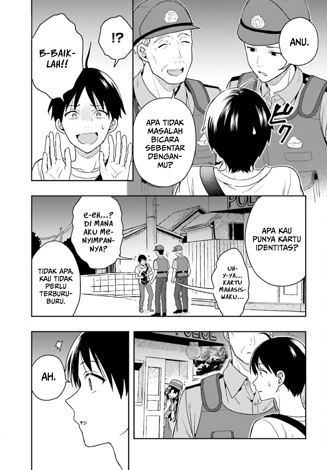 Takachiho Honoka-senpai ga Suki de Suki de Iroiro Gaman Dekinai. Chapter 1 - halaman 16