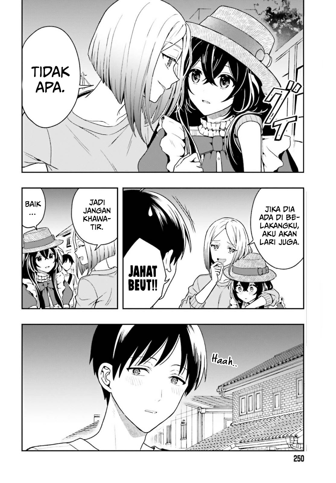 Takachiho Honoka-senpai ga Suki de Suki de Iroiro Gaman Dekinai. Chapter 1 - halaman 21