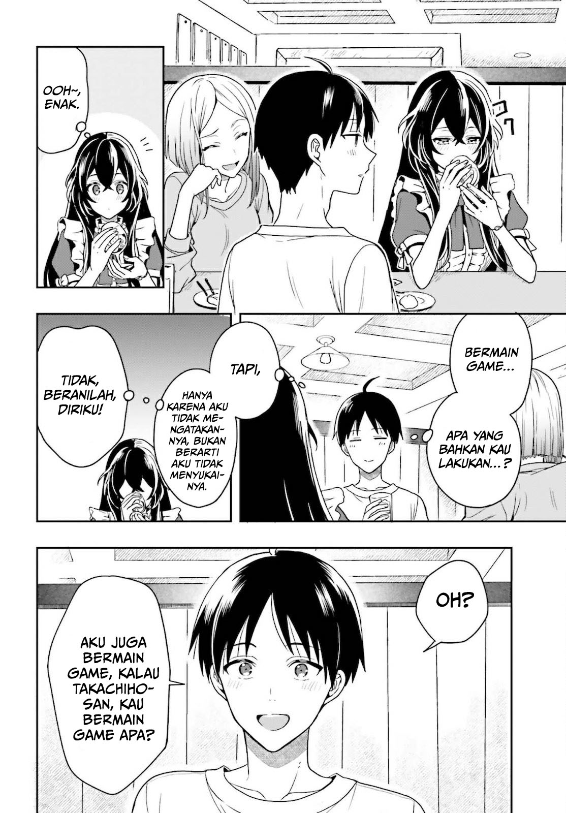 Takachiho Honoka-senpai ga Suki de Suki de Iroiro Gaman Dekinai. Chapter 1 - halaman 27