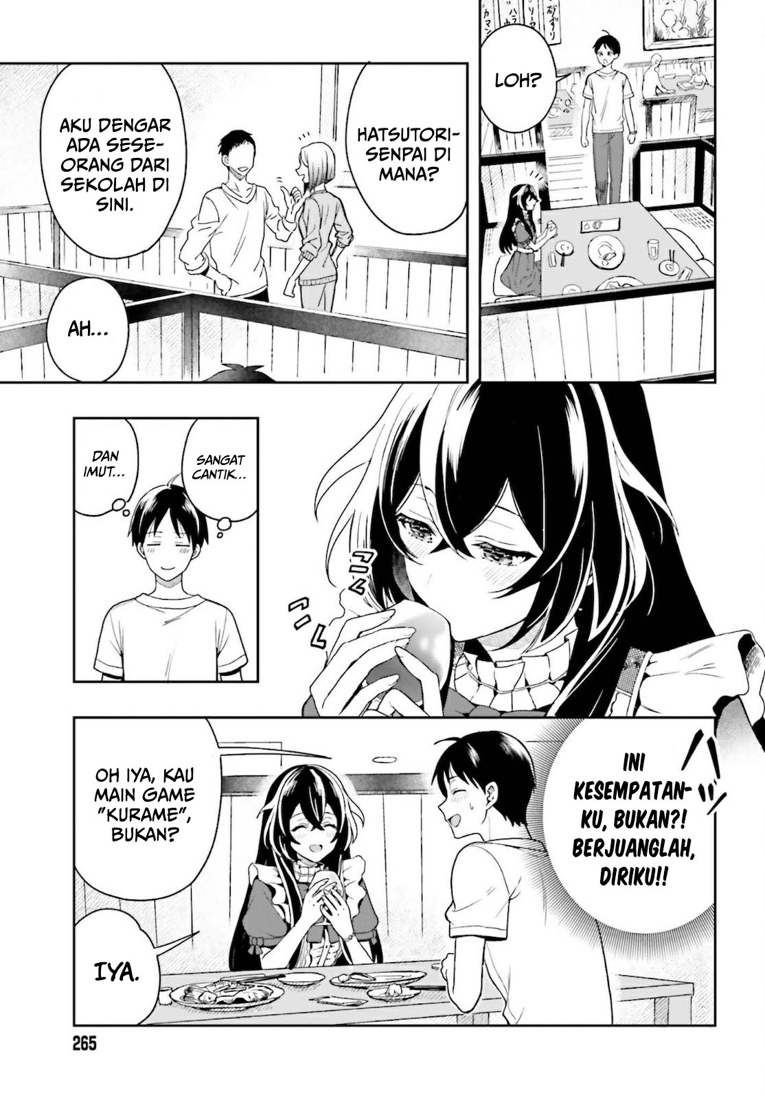 Takachiho Honoka-senpai ga Suki de Suki de Iroiro Gaman Dekinai. Chapter 1 - halaman 36