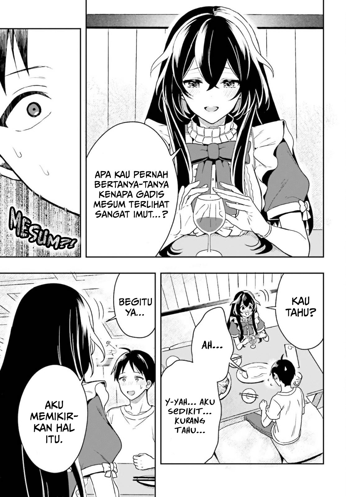 Takachiho Honoka-senpai ga Suki de Suki de Iroiro Gaman Dekinai. Chapter 1 - halaman 40