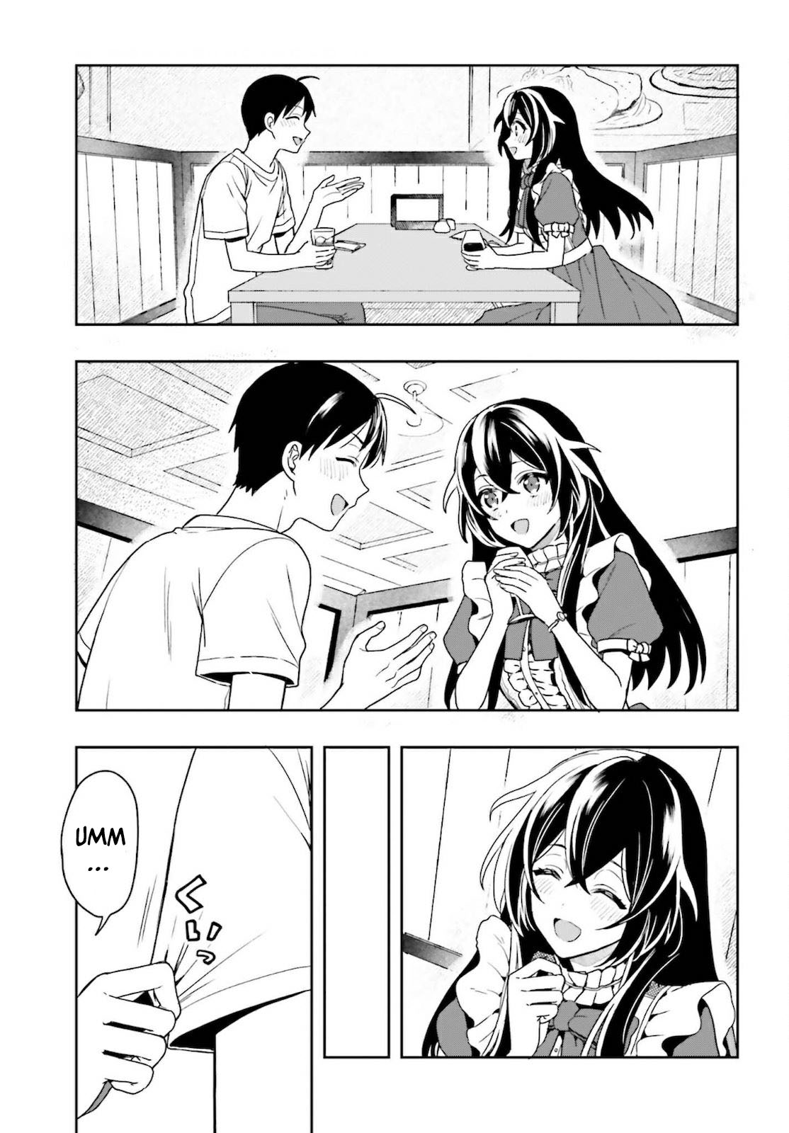 Takachiho Honoka-senpai ga Suki de Suki de Iroiro Gaman Dekinai. Chapter 1 - halaman 46