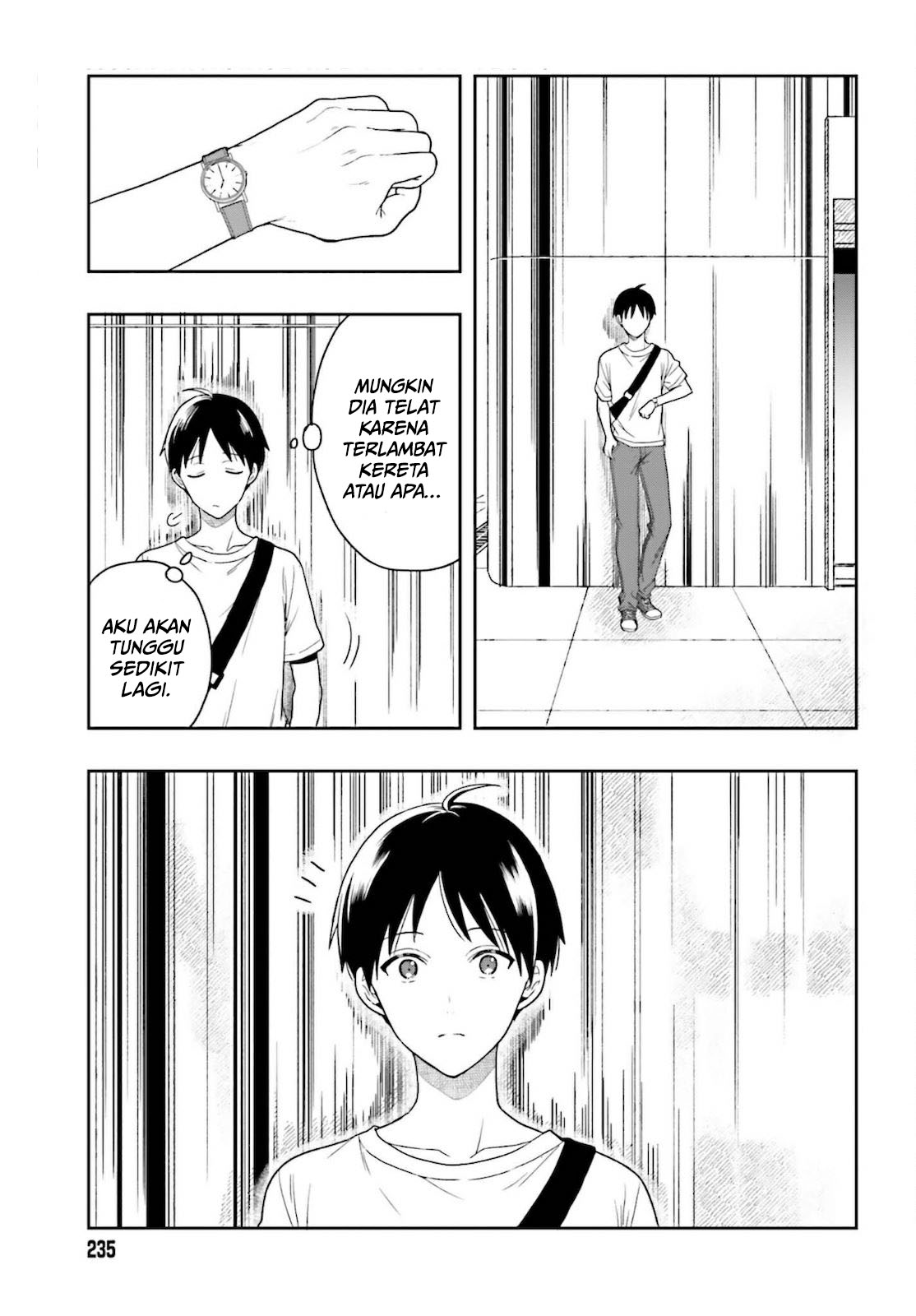 Takachiho Honoka-senpai ga Suki de Suki de Iroiro Gaman Dekinai. Chapter 1 - halaman 6