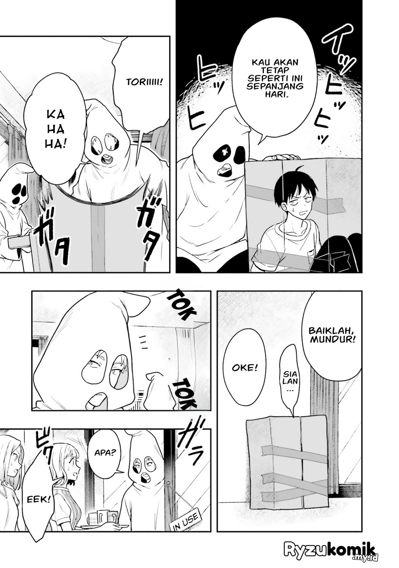 Takachiho Honoka-senpai ga Suki de Suki de Iroiro Gaman Dekinai. Chapter 10 - halaman 10