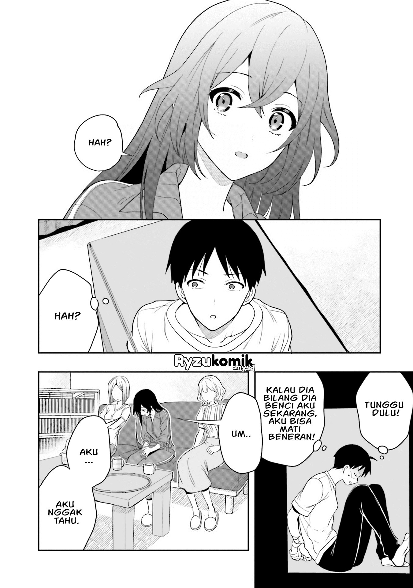 Takachiho Honoka-senpai ga Suki de Suki de Iroiro Gaman Dekinai. Chapter 10 - halaman 17