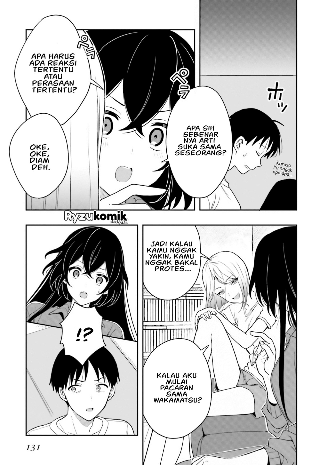Takachiho Honoka-senpai ga Suki de Suki de Iroiro Gaman Dekinai. Chapter 10 - halaman 18