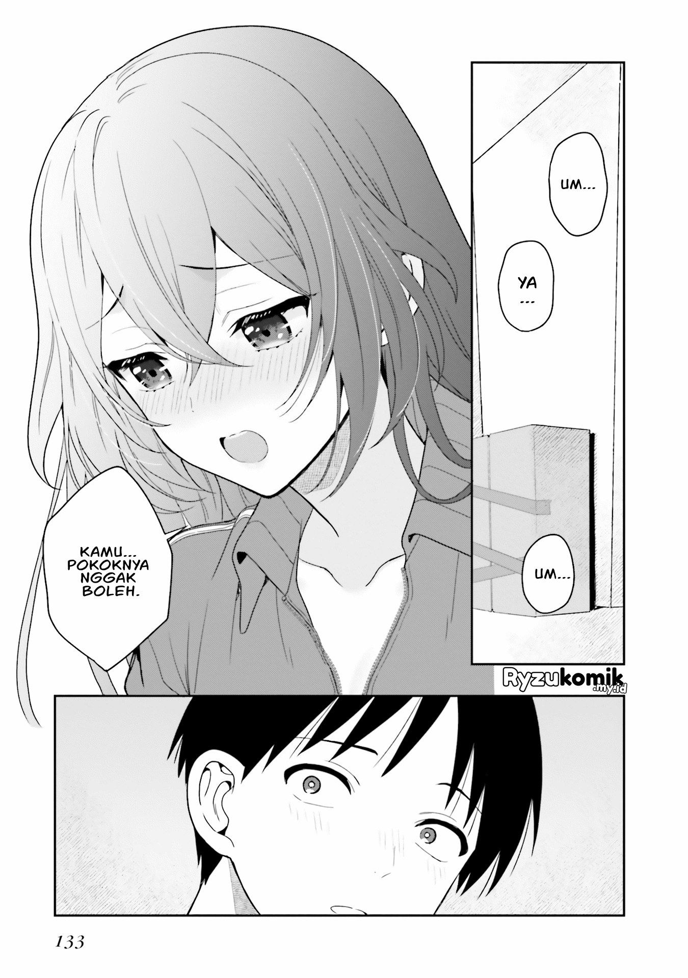 Takachiho Honoka-senpai ga Suki de Suki de Iroiro Gaman Dekinai. Chapter 10 - halaman 20