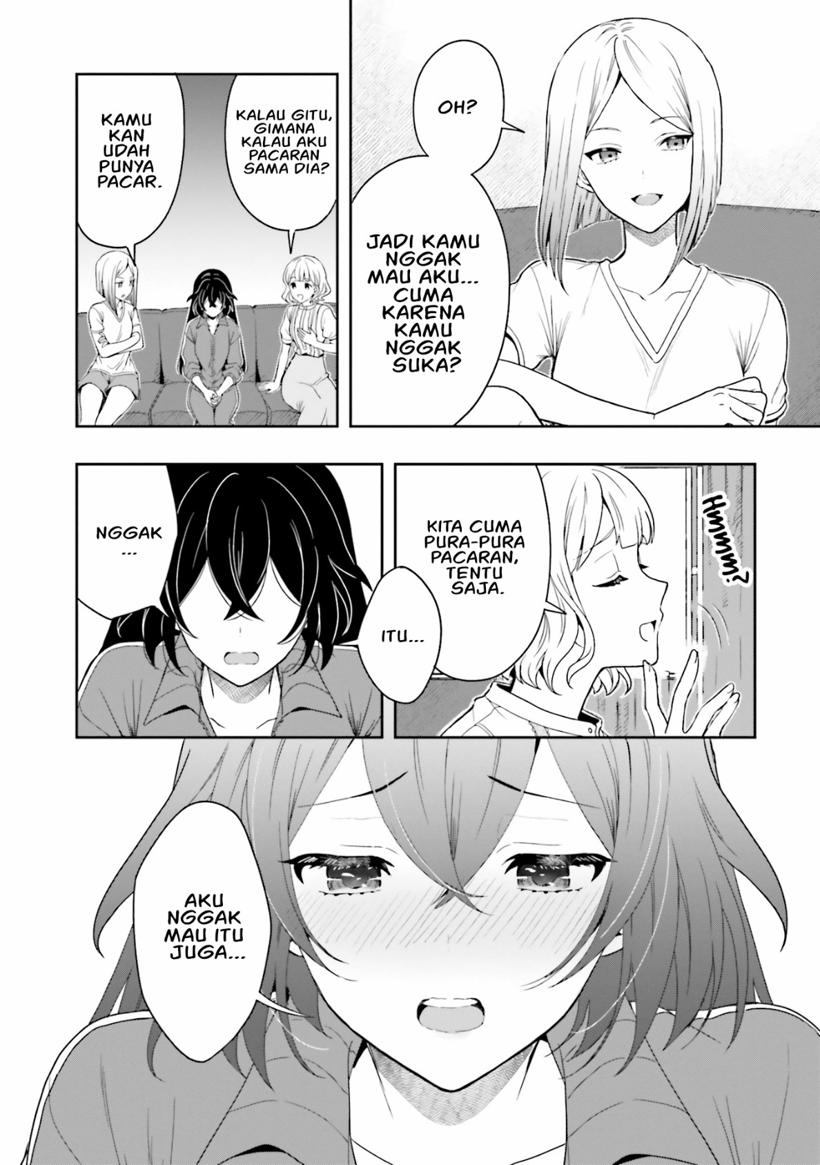 Takachiho Honoka-senpai ga Suki de Suki de Iroiro Gaman Dekinai. Chapter 10 - halaman 21